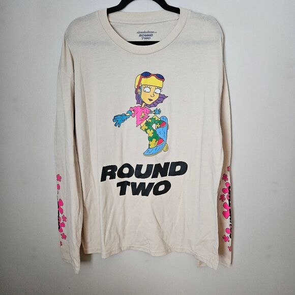 Urban Outfitters Nickelodeon Round Two Top Long Sleeve Tee Rocket Power Reggie - Picture 1 of 10